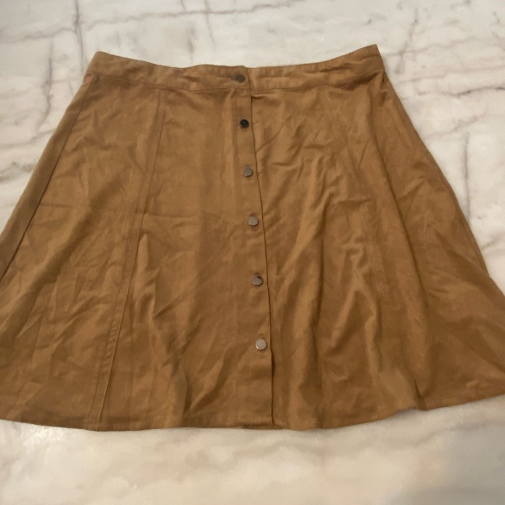 Bajee collection womens brown skirt size large